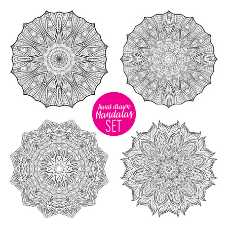 ensemble de mandala dco lment de design motifs amulette ethnique livre de - Livre De Coloriage Anti Stress ensemble de mandala dco lment de design motifs amulette ethnique livre de - Livre De Coloriage Anti Stress