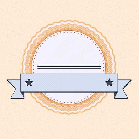 シンプルなラベルのセットのイラスト素材 ベクタ Image