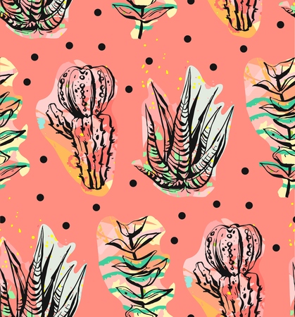 手描き抽象グラフィック創造的な多肉植物 サボテン 植物シームレスなパターン ベクトル水玉の背景に ユニークな珍しい流行に敏感なおしゃれな デザイン 結婚式 日付 誕生日 流行の素材を保存します のイラスト素材 ベクタ Image 手描き抽象グラフィック創造的な多肉植物 サボテン 植物シームレスなパターン ベクトル水玉の背景に ユニークな珍しい流行に敏感なおしゃれな デザイン 結婚式 日付 誕生日 流行の素材を保存します のイラスト素材 ベクタ Image