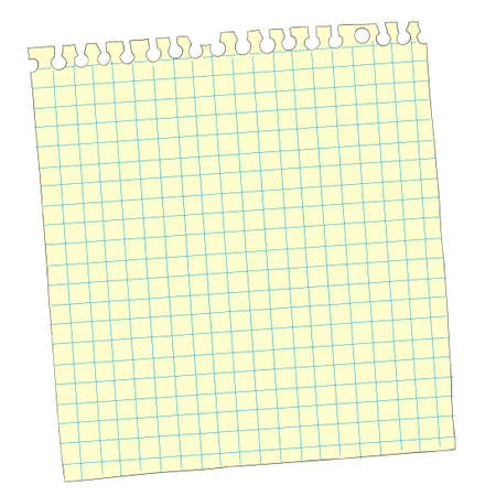 notebook page template
