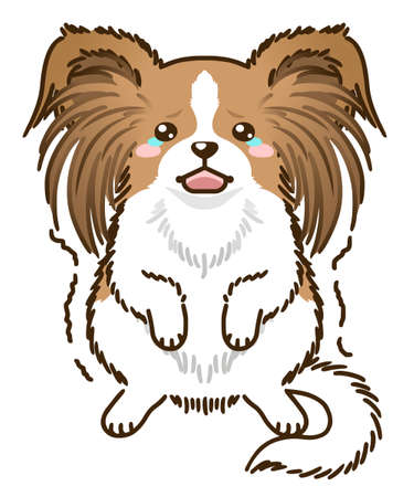 驚きの値段で 絵画 原画 パステル画 犬 パピヨン 絵画 タペストリ Aspock Com