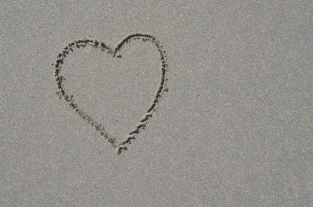 フロリダ州ビーチの白い砂浜にハート の写真素材 画像素材 Image フロリダ州ビーチの白い砂浜にハート の写真素材 画像素材 Image