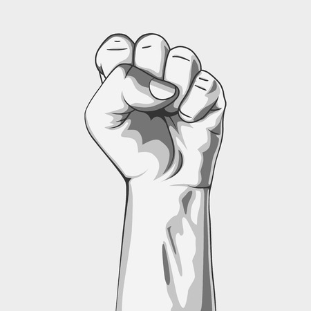 Black Power Fist Stock Illustrations Cliparts And Royalty Free Black Power Fist Vectors