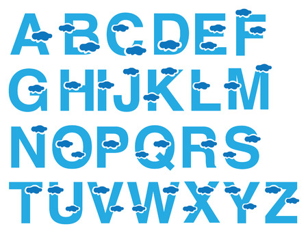 water droplet font