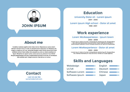 cv design resume template cv vector graphic design resume