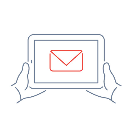 2 本の指ジェスチャー スワイプ タッチ スクリーン上でベクトルの線形タブレット アイコン フラットなデザイン細い線青と赤モダンなイラストや白い背景で隔離のインフォ グラフィック のイラスト素材 ベクタ Image 2 本の指ジェスチャー スワイプ タッチ スクリーン上でベクトルの線形タブレット アイコン フラットなデザイン細い線青と赤モダンなイラストや白い背景で隔離のインフォ グラフィック のイラスト素材 ベクタ Image