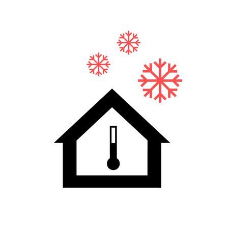 冷たい冬のアイコンやピクトグラム概念ベクトルの受動的な家 モダンなフラット デザイン イラストやインフォ グラフィック コンセプトの白い背景に黒 の イラスト素材 ベクタ Image 冷たい冬のアイコンやピクトグラム概念ベクトルの受動的な家 モダンなフラット デザイン イラストやインフォ グラフィック コンセプトの白い背景に黒 の イラスト素材 ベクタ Image