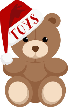 サンタ テディベアの素晴らしいクリスマス プレゼント のイラスト素材 ベクタ Image サンタ テディベアの素晴らしいクリスマス プレゼント のイラスト素材 ベクタ Image