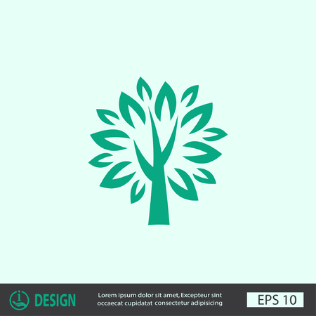 Pictograph of tree