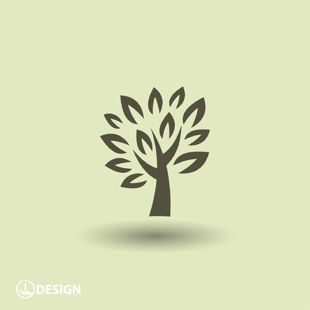 Pictograph of tree