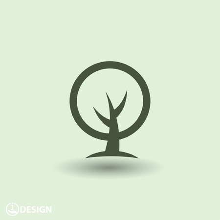 Pictograph of tree