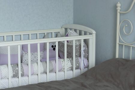 violet crib