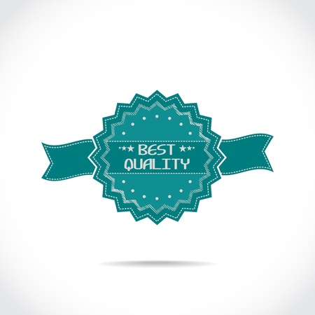 Illustration of the mark of best quality
