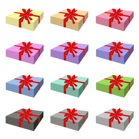 素敵なギフト ボックス赤いリボンおよびギフトカード 完璧な贈り物や誰かへのプレゼントに特別な のイラスト素材 ベクタ Image 素敵なギフト ボックス赤いリボンおよびギフトカード 完璧な贈り物や誰かへのプレゼントに特別な のイラスト素材 ベクタ Image