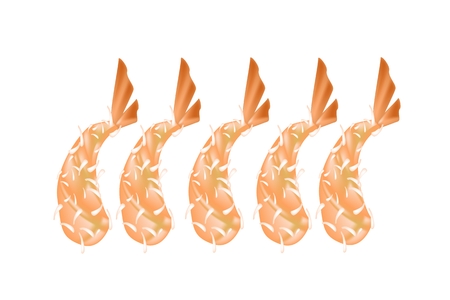 日本料理 新鮮な海老天ぷらにぎり寿司や海老寿司白い背景で隔離のイラスト のイラスト素材 ベクタ Image 日本料理 新鮮な海老天ぷらにぎり寿司や海老寿司白い背景で隔離のイラスト のイラスト素材 ベクタ Image
