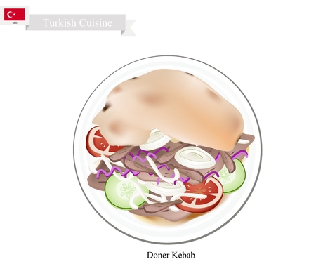 ギリシャ料理 スブラキや伝統的な焼きケバブ肉ピタパン添え焼き野菜ギリシャの国民の皿 のイラスト素材 ベクタ Image ギリシャ料理 スブラキや伝統的な焼きケバブ肉ピタパン添え焼き野菜ギリシャの国民の皿 のイラスト素材 ベクタ Image
