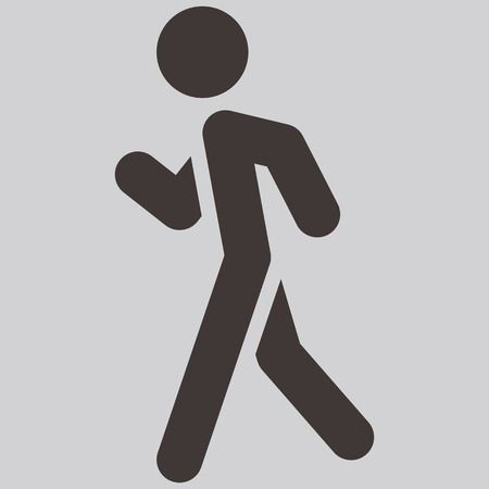夏のスポーツのアイコンを設定 Heel And Toe 徒歩のイラスト素材 ベクタ Image