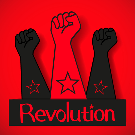 人間の手をプロレタリア革命 ベクトルの図 のイラスト素材 ベクタ Image 人間の手をプロレタリア革命 ベクトルの図 のイラスト素材 ベクタ Image