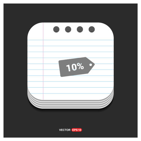 Sale tag icon free vector icon