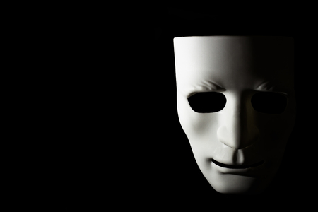 Download White Mask And Shadow On Black Background Stock Photo Picture And Royalty Free Image Image 83595938 PSD Mockup Templates