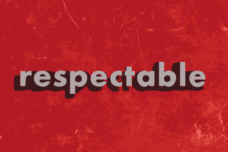 Image result for respectable