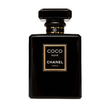 RUSSIA - OCTOBER 11, 2015: Coco Chanel Noir (Black) Perfume bottle. Paris. France - 61818822