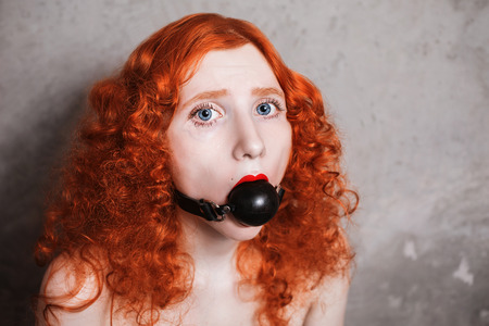 Makeout curly redhead screaming