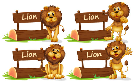 寝ているだけでイラストかわいいライオンのイラスト素材 ベクタ Image 51244349