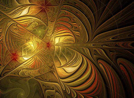Abstract fractal background, texture, fractal spiral, fractal art Stock Photo