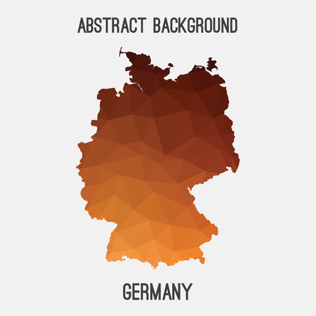 66765580 mapa germany deutschland en la teselacin geomtrica styleabstract poligonal moderno diseo de fondo