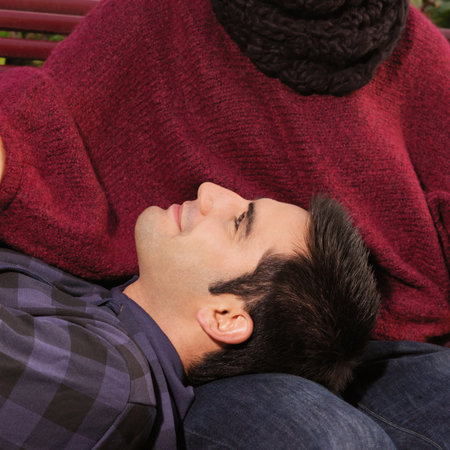 Man resting