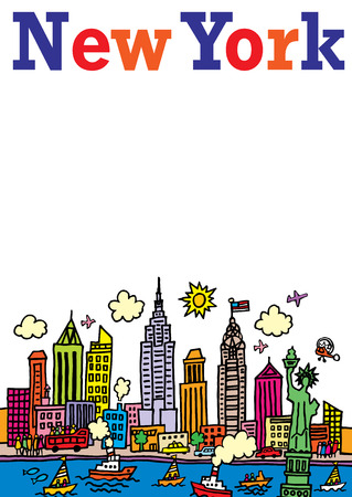 NEW YORK by ROBINSON ニューヨークイラスト集 2,314 ニューヨーク