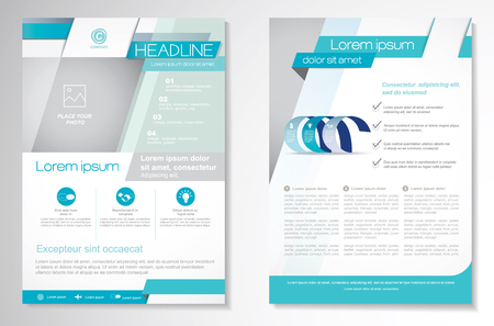 Broschure Design Layout Vorlage Grosse Titelseite Und Ruckseite Infografiken Einfach Zu Bedienen Und Zu Bearbeiten Lizenzfrei Nutzbare Vektorgrafiken Clip Arts Illustrationen Image