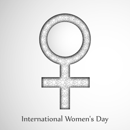 greeting cards International Women s Day: Illustration of background for Womens Day