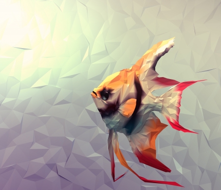 水 3 D レンダリング グラフィック イラスト モザイクでスカラー フラット サーフェス スタイル壁紙赤 黒 白 黄色エキゾチックな魚の水槽 の写真素材 画像素材 Image 水 3 D レンダリング グラフィック イラスト モザイクでスカラー フラット サーフェス スタイル壁紙赤 黒 白 黄色エキゾチックな魚の水槽 の写真素材 画像素材 Image