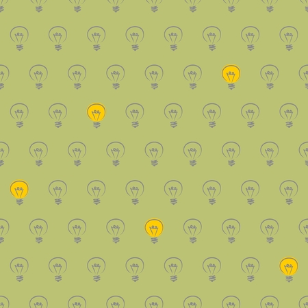 電球とのシームレスなベクター パターンは 緑色の背景でランダム オフを切り替えます ウェブサイトのデザイン ブログ Www デスクトップの壁紙 クリエイティブの記号と発明 のイラスト素材 ベクタ Image 電球とのシームレスなベクター パターンは 緑色の背景でランダム オフを切り替えます ウェブサイトのデザイン ブログ Www デスクトップの壁紙 クリエイティブの記号と発明 のイラスト素材 ベクタ Image