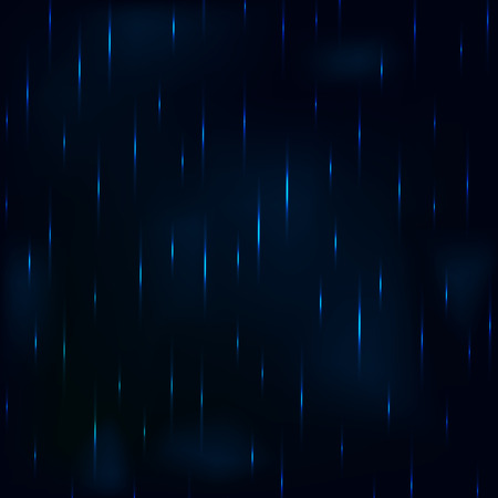 夜暗い霧青空に雨をドリブルします ベクトルの背景 のイラスト素材