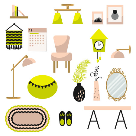 home decor home decor and furniture vector set flat style interior illustration modern - Home Decor Photos Free home decor home decor and furniture vector set flat style interior illustration modern - Home Decor Photos Free