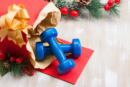 christmas gift blue sport dumbbells in red box christmas tree decorations with berries and cones - Red Berry Christmas Tree Decorations christmas gift blue sport dumbbells in red box christmas tree decorations with berries and cones - Red Berry Christmas Tree Decorations