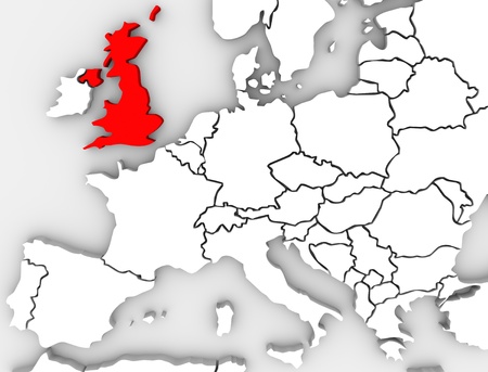イギリス イギリス ヨーロッパの図の地図 の写真素材 画像素材 Image イギリス イギリス ヨーロッパの図の地図 の写真素材 画像素材 Image