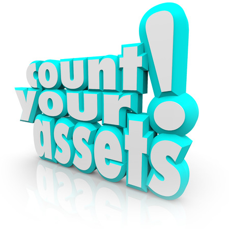 count your assets 3d words to illustrate the need to track your