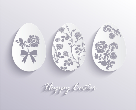 ベクトル背景白に設定美しいイースターエッグのイラストです 赤い卵の花飾り 幸せなイースターのグリーティング カード のイラスト素材 ベクタ Image ベクトル背景白に設定美しいイースターエッグのイラストです 赤い卵の花飾り 幸せなイースターのグリーティング カード のイラスト素材 ベクタ Image