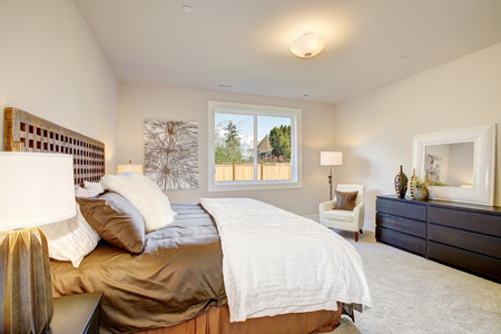 light wood headboard white wood panel light filled bedroom boasts king size bed with wood headboard dressed in brown and white filled bedroom boasts king size bed with wood headboard light wood headboard white wood panel light filled bedroom boasts king size bed with wood headboard dressed in brown and white filled bedroom boasts king size bed with wood headboard