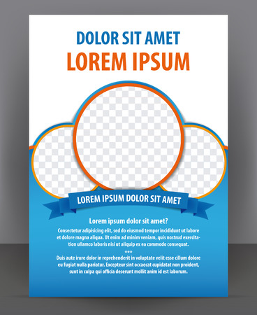 508 022 flyer template stock vector illustration and royalty free flyer template vector