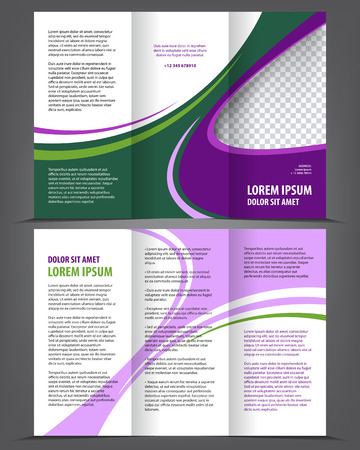 tri fold pamphlet template