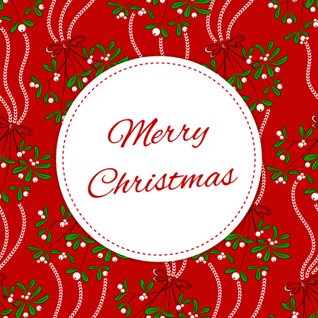 merry christmas card template vector print with festive firework