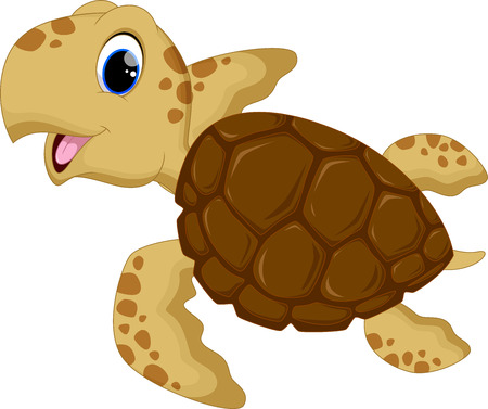 Baby turtle clipart