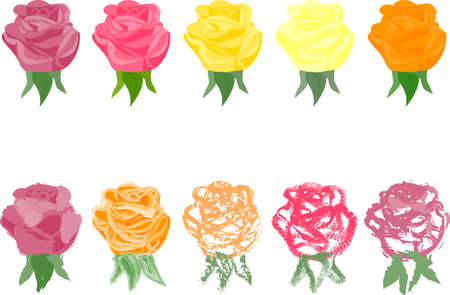 4 6 バラのつぼみ のイラスト素材 ベクター 123rf 4 6 バラのつぼみ のイラスト素材 ベクター 123rf