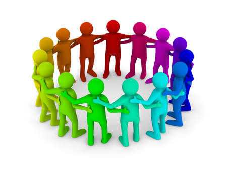 チームワークの概念図 ホワイト上の孤立した 3d の写真素材 画像素材 Image チームワークの概念図 ホワイト上の孤立した 3d の写真素材 画像素材 Image