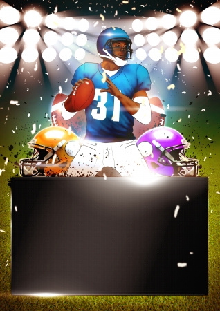 スペースでアメリカン フットボールのポスターやチラシの背景 の写真素材 画像素材 Image スペースでアメリカン フットボールのポスターやチラシの背景 の写真素材 画像素材 Image